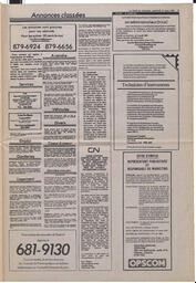 Le Soleil de Colombie, March 13, 1987, page 15