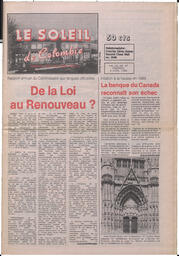 Le Soleil de Colombie, April 6, 1990, page 1