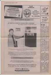 Le Soleil de Colombie, May 12, 1989, page 8