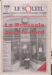 Le Soleil de Colombie-Britannique, July 4, 1997, page 1