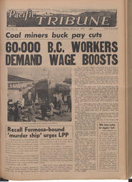   The Pacific Tribune - Friday, March 31, 1950   , page 1
