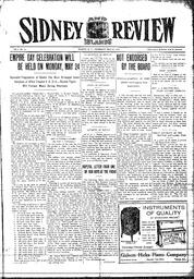 Sidney And Islands Review Thu, May 20, 1915 (Page 1)
