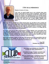   MAGAZINE L'ENTR'AÎNÉS, 2019   , page 4