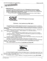  LE FRANCO-LIEN, 2007   , page 7