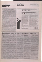 Le Soleil de Colombie-Britannique, January 23, 1998, page 5