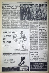   The Western Canadian Lumber Worker, Vol. XXXI, No. 5, 1st Issue Mar. 1964   , page 6
