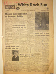 The White Rock Sun, September 03, 1959 (Page 1)