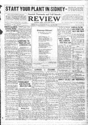 Saanich Peninsula And Gulf Islands Review Thu, June 27, 1929 (Page 1)