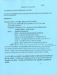   L'ANSE-AU-SABLE, 2005   , page 13