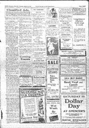 Saanich Peninsula And Gulf Islands Review Thu, October 23, 1930 (Page 3)