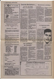 Le Soleil de Colombie, August 20, 1982, page 2