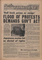   The Pacific Tribune - Friday, January 30, 1948   , page 1