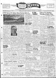 Saanich Peninsula And Gulf Islands Review Wed, April 22, 1953 (Page 1)