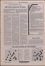 Le Soleil de Colombie, September 27, 1991, page 15