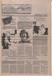 Le Soleil de Colombie, April 29, 1983, page 1