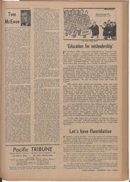   The Pacific Tribune - Friday, November 7, 1952   , page 5