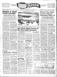 Saanich Peninsula And Gulf Islands Review Wed, February 28, 1945 (Page 1)