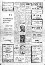 Saanich Peninsula And Gulf Islands Review Wed, October 16, 1935 (Page 4)