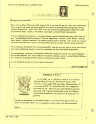   LE FRANCO-LIEN, 2007   , page 2
