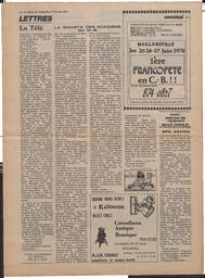 Le Soleil de Colombie, February 6, 1976, page 16