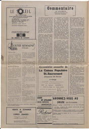 Le Soleil de Colombie, February 22, 1974, page 2