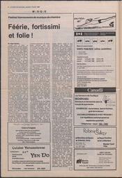 Le Soleil de Colombie, August 19, 1988, page 6