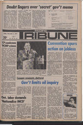   The Pacific Tribune - Friday, November 4, 1977   , page 1