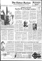 The Sidney Review Wed, April 26, 1978 (Page 1)