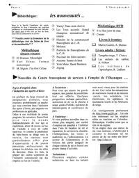   L'ANSE-AU-SABLE, 2007   , page 4