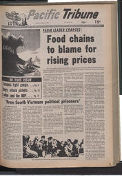   The Pacific Tribune - Friday, March 9, 1973   , page 1