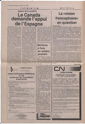 Le Soleil de Colombie, June 2, 1989, page 4
