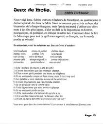   LE MOUSTIQUE PACIFIQUE, 2000   , page 15