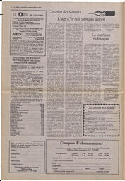 Le Soleil de Colombie, March 30, 1984, page 2