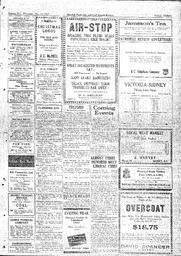 Saanich Peninsula And Gulf Islands Review Thu, December 15, 1927 (Page 3)