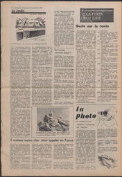 Le Soleil de Vancouver, September 14, 1973, page 8