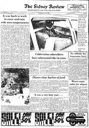 The Sidney Review Wed, January 4, 1978 (Page 1)