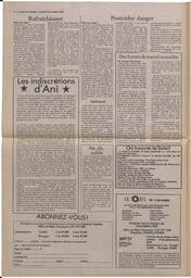 Le Soleil de Colombie, November 29, 1985, page 2