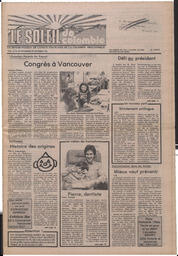 Le Soleil de Colombie, October 23, 1981, page 1