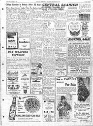 Saanich Peninsula And Gulf Islands Review Wed, August 1, 1962 (Page 3)