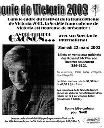  LE R�VERB�RE �CLAIR�, 2002-2003   , page 15