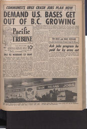   The Pacific Tribune - Friday, September 9, 1960   , page 1