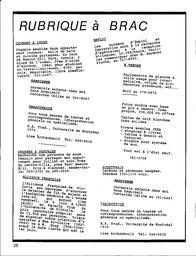   LE PHARE, 1989   , page 26