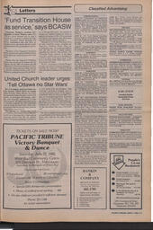   The Pacific Tribune - Wednesday, June 5, 1985   , page 11