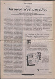 Le Soleil de Colombie, February 1, 1991, page 4