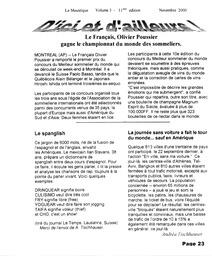   LE MOUSTIQUE PACIFIQUE, 2000   , page 23