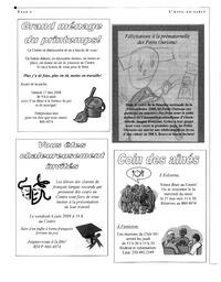   L'ANSE-AU-SABLE, 2008   , page 4