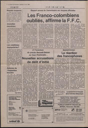 Le Soleil de Colombie, April 21, 1989, page 2