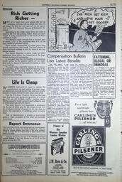   The Western Canadian Lumber Worker, Vol. XXVII, No. 9, 1st Issue May 1960   , page 4