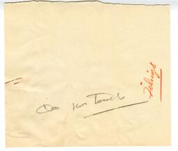 Case notes by Vance: June 3-14, 1940