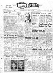 Saanich Peninsula And Gulf Islands Review Wed, June 6, 1962 (Page 1)